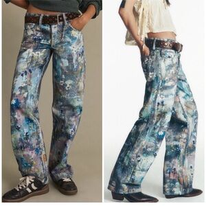 NWT Free People We The Free Tennessee Low-Rise Illusions Jeans 26